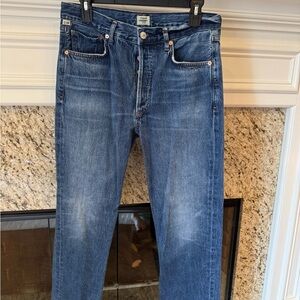 Citizens Of Humanity Blue Straight Jeans Classic Style
